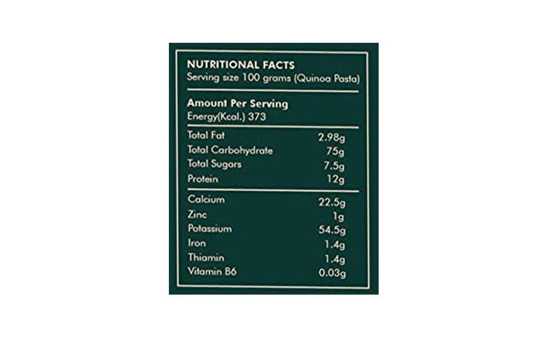 Chef Urbano Quinoa Pasta Fusilli    Box  250 grams